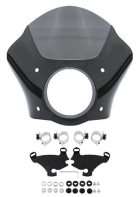 Gauntlet Fairing Gloss Black XL88-22 (GB)