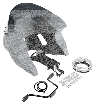 7" FXRP Fairing Unpainted Smoke ST18-Up (GB)