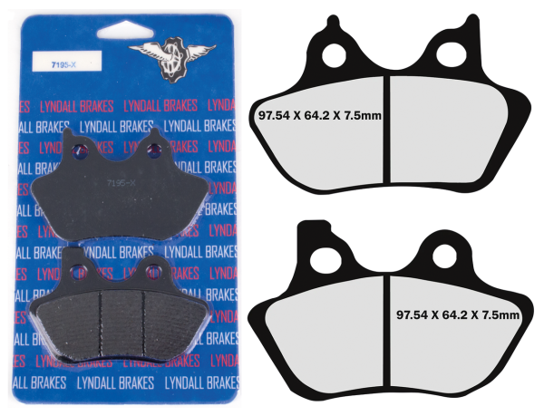 FR+RR Pads Xtreme HD00-07 (GB)
