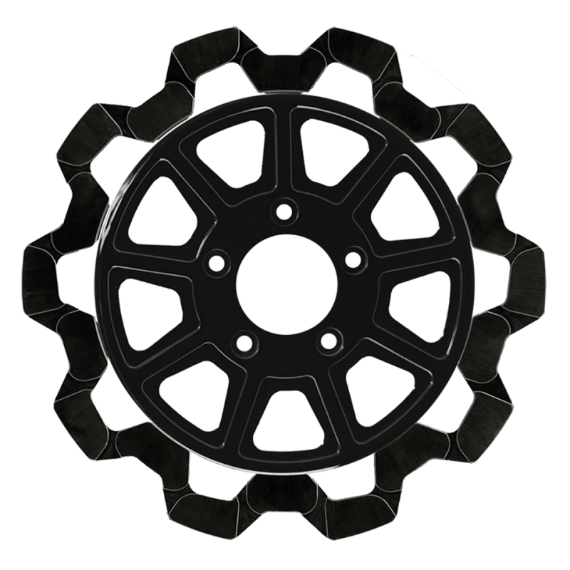 FR Bow-Tie 11.5"x5mm BL/BL 9-Spoke (GB)