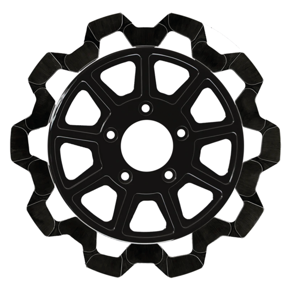 FR Bow-Tie 11.8"x5mm BL/BL 9-Spoke (GB)