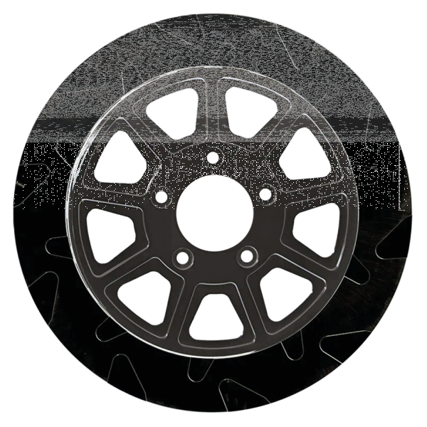 RR Smooth 11.8"x7mm BL/BL 9-Spoke (GB)