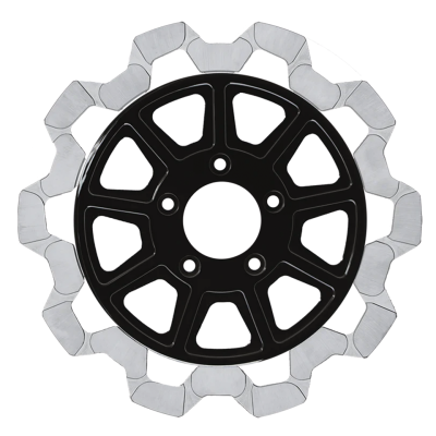 FR Bow-Tie 11.5"x5mm BL/MF 9-Spoke (GB)