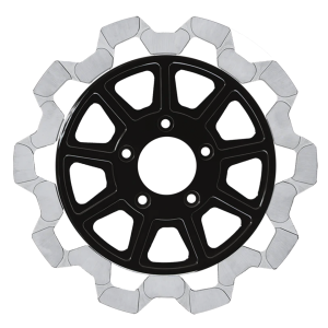 FR Bow-Tie 11.5"x5mm BL/MF 9-Spoke (GB)
