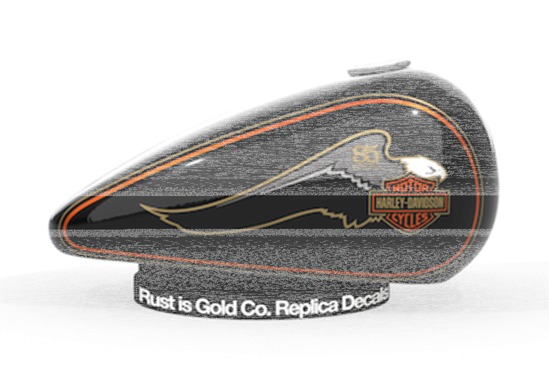 Tank Decals Gold/Silver 85th Ann FXSTS88 (GB)