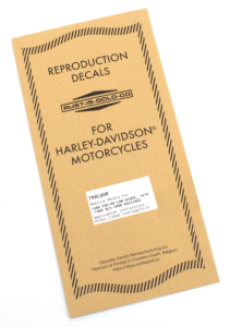 Tank Decals Gold/Red FXS80 XLS79-80 (GB)