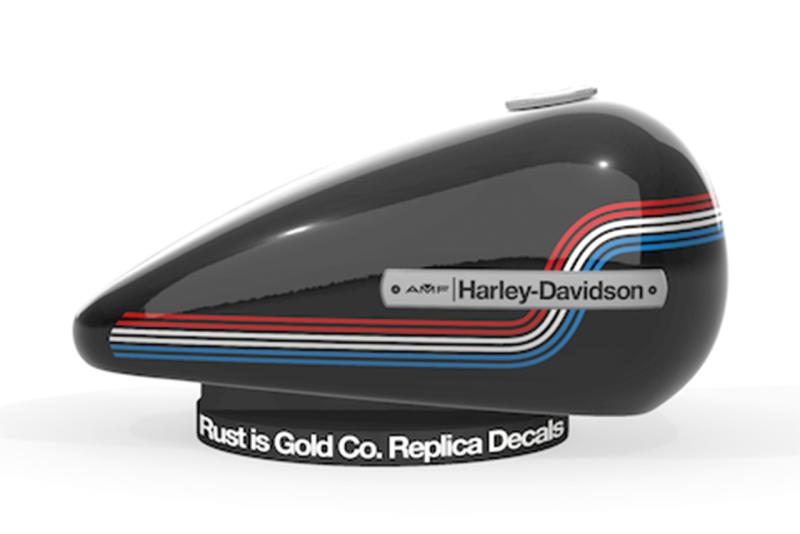 Tank Decals Red/White/Blue FLH75 (GB)