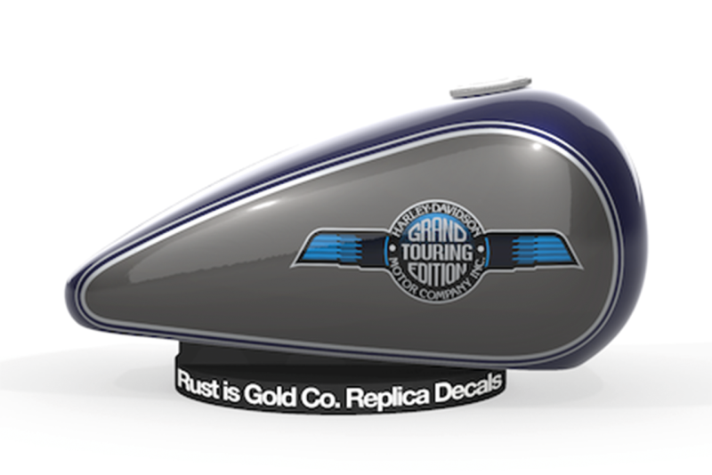 Tank Decals Blue/Silver FXRD86 (GB)