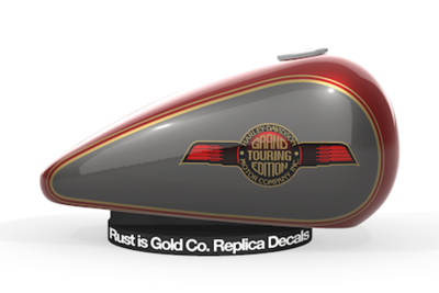 Tank Decals Red/Gold FXRD86 (GB)
