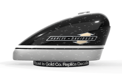 Tank Decals Black/Silver/White XL63-65 (GB)