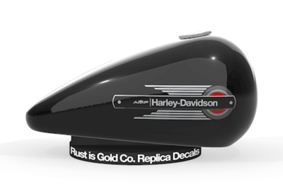 Tank Decals Silver/Red/Gray FLH79-80 (GB)