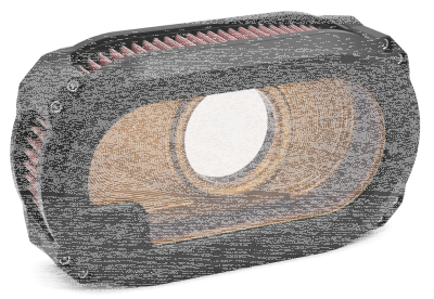 Next Level See-Thru A/C BL/GO ME17-Up (GB)