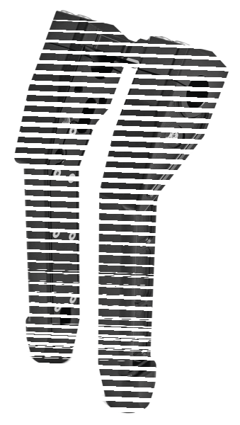 Next Level 10" Pullback Risers 1" (GB)