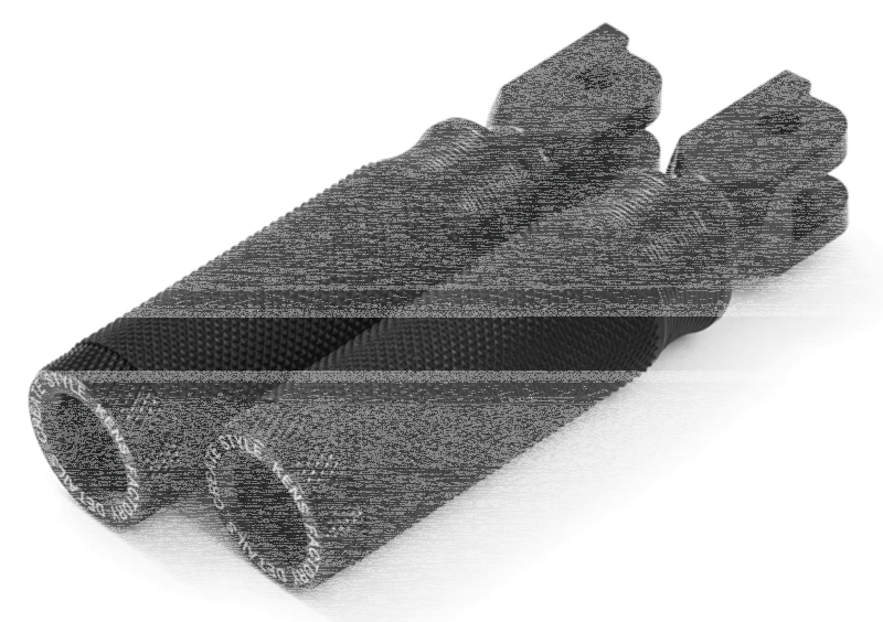 Next Level DR Foot Pegs Black ST18-Up (GB)