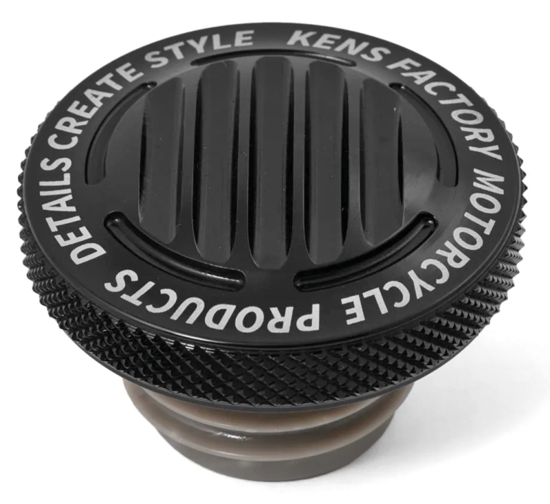 Next Level Black Finned Gas Cap 96-Up (GB)