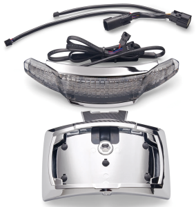 Chrome Pl. Holder/Tail Smoke FLH/T14-Up (GB)