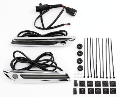 Chr hardbag latch cvrs Smoke FLH/T14-Up (GB)