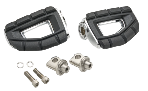 Chicane Foot Pegs Chrome Male Mounts