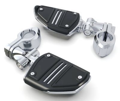Twin Rail HW Pegs Chr Male Mounts (GB)