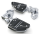 Twin Rail HW Pegs Chr Male Mounts (GB)