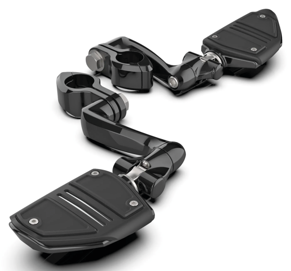 Twin Rail HW Pegs Ext. Blk Male Mounts (GB)