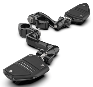 Twin Rail HW Pegs Ext. Blk Male Mounts