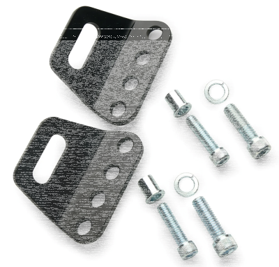 Rear Tie-Down Brackets Black (GB)