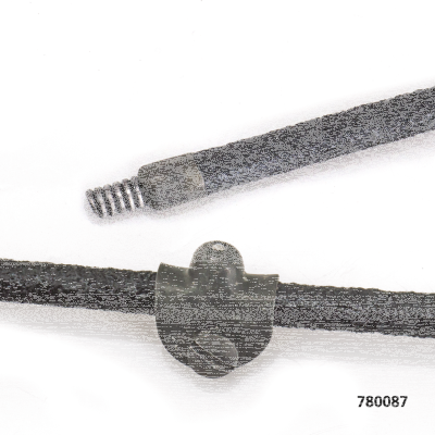 FR brake braided cotton outer cable 140 (GB)