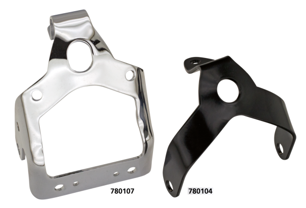 Blk bracket headlight Springer 36-44 (GB)