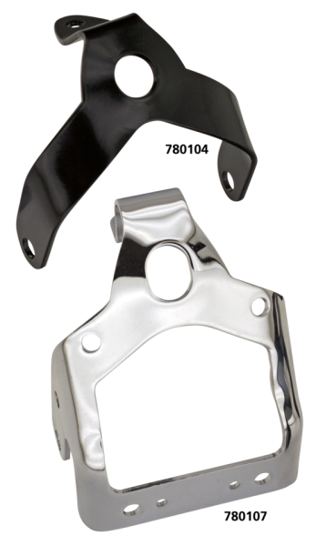 Blk bracket headlight Springer 36-44 (GB)