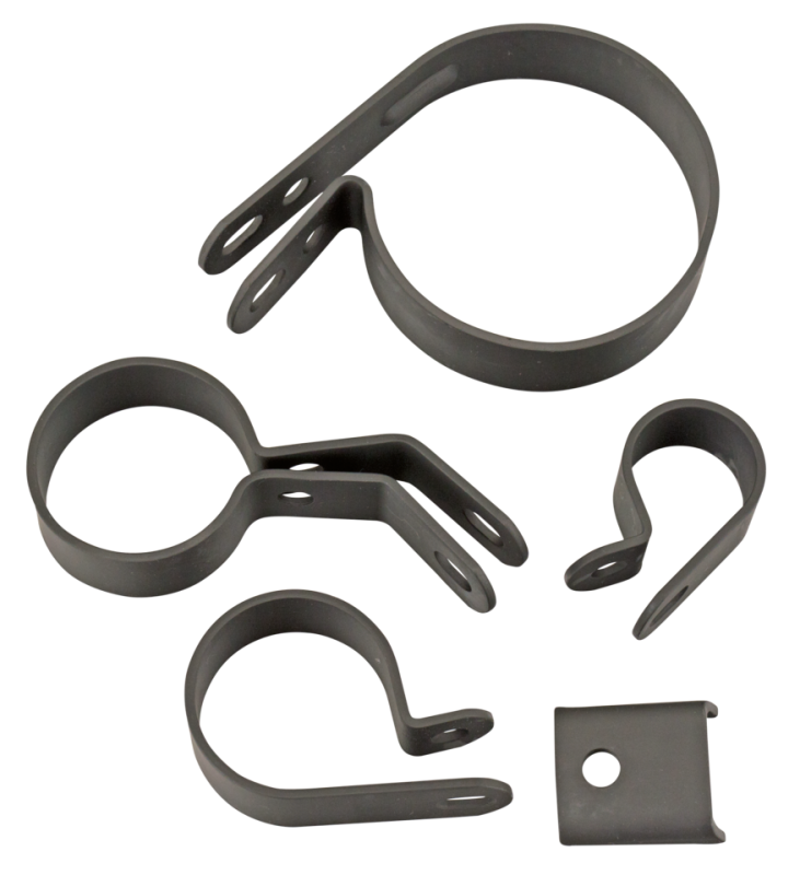 Exhaust clamps Chrome Knuckle 1941-47 (GB)