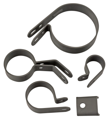 Exhaust clamps Chrome Knuckle 1941-47 (GB)