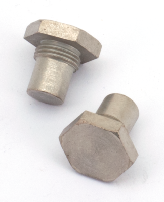 Screw clutchlever set/2 41-43 white plat (GB)