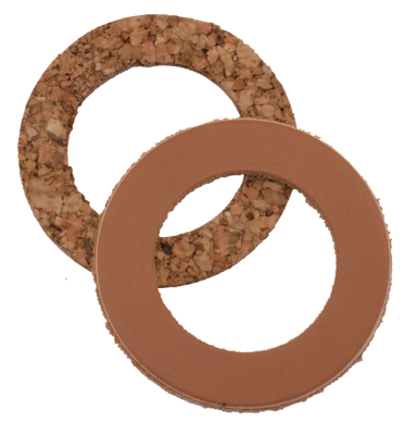 Seal gas/oilcap cork and leather replica (GB)