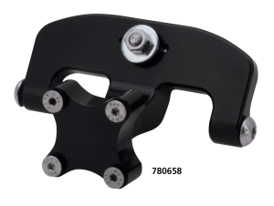 Blk center licensplate bracket FLSB18-UP (GB)