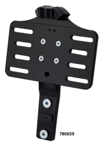 Blk center licensplate kit FLSL18-UP (GB)