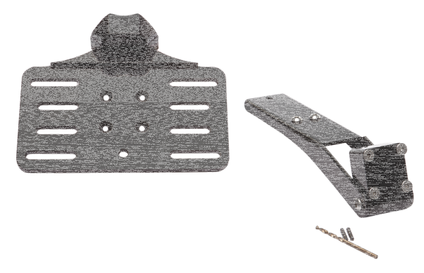 Blk Central licenseplate kit FXLRS18-UP (GB)