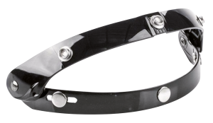 Torx foldable support for button visor