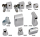 Chrome headlamp mount block FLST86-96 (GB)