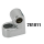 Chrome headlamp mount block FXSTS88-92 (GB)