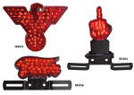 Warbird LED taillight Chr