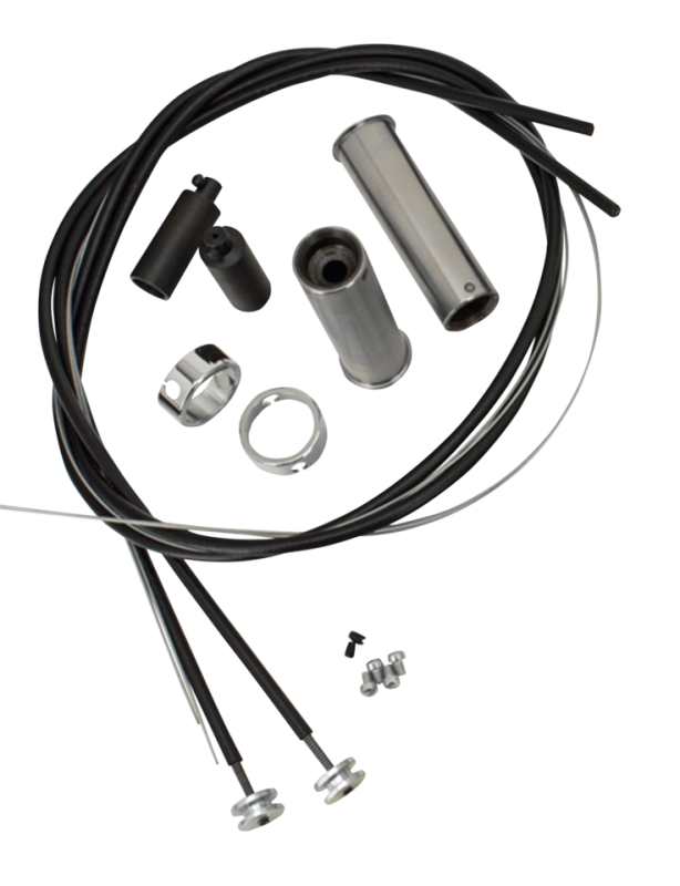 Throttle & spark control kit 49-53 push (GB)