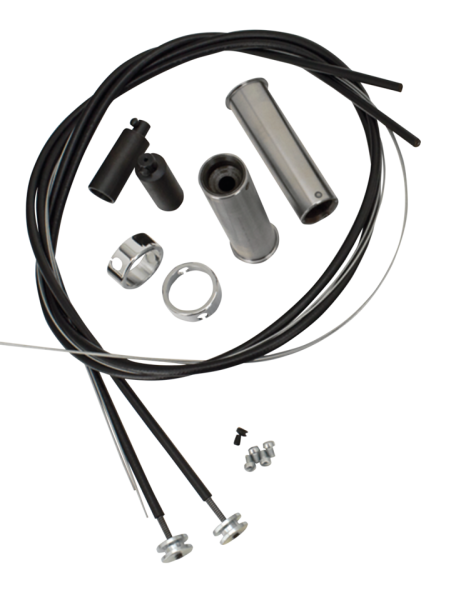 Throttle & spark control kit 49-53 push (GB)