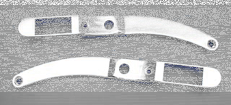Chr strut covers XL90-93 (GB)