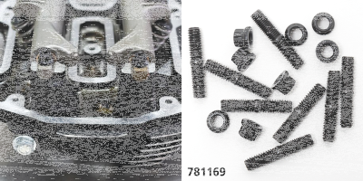 S&S Rocker arm stud kit ME17-UP (GB)