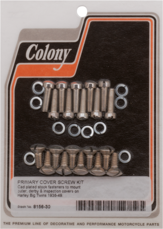 Primary + derby screw kit BT36-64 WhiPla (GB)