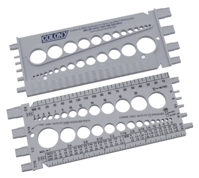Colony thread pitch gauge (GB)