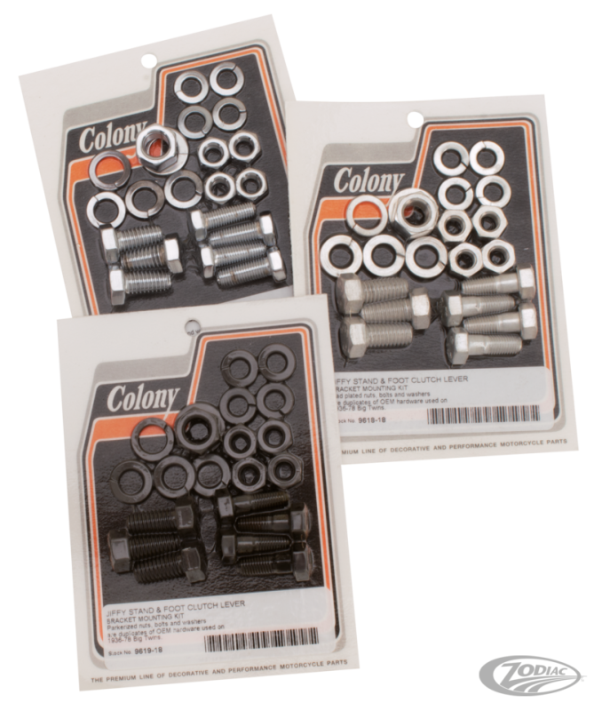 Chr Jiffy and foot clutch mounting kit (GB)