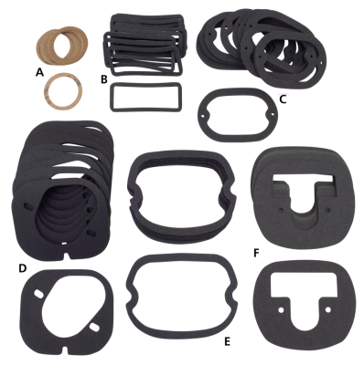 10Pck Gasket taillamp lens K/XL/FL55-72 (GB)
