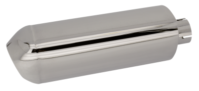 Triangle muffler Stainless steel 2" I.D.